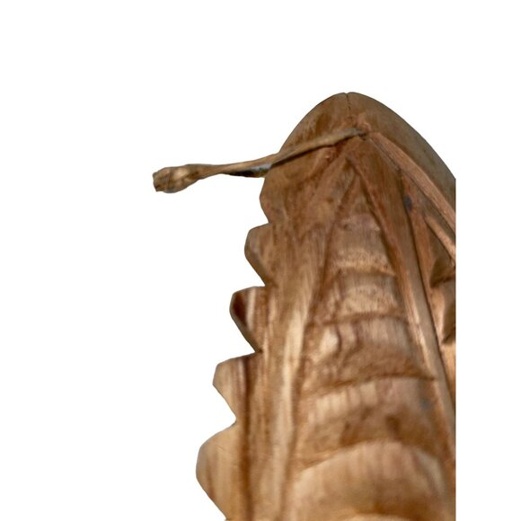 Hand Carved Tribal Wall Mask – Papua New Guinea – 12.5" Tall – Small Ethnic Art - Picture 5 of 16